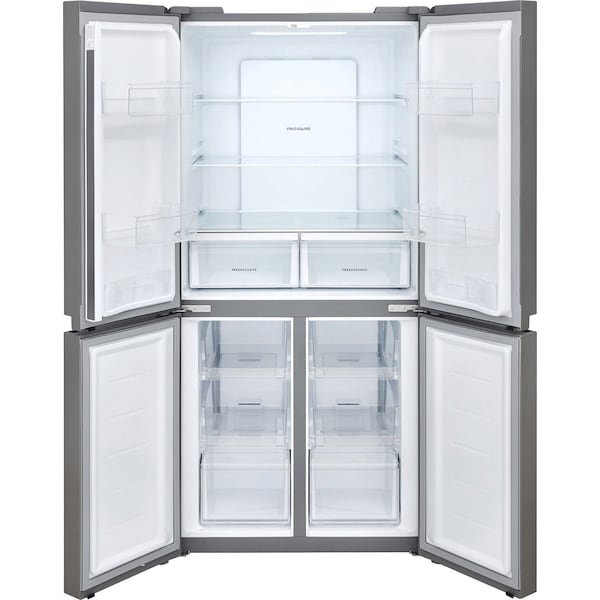 Frigidaire 17.4 Cu Ft French Door Refrigerator with Dual Evaporator and Adjustable Shelves FRQG1721AV - main